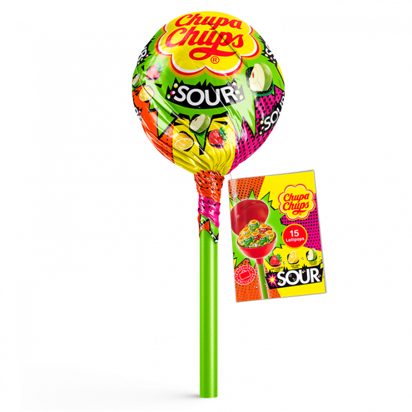 Chupa Chups Mega Chups Sour Edition | 180 g